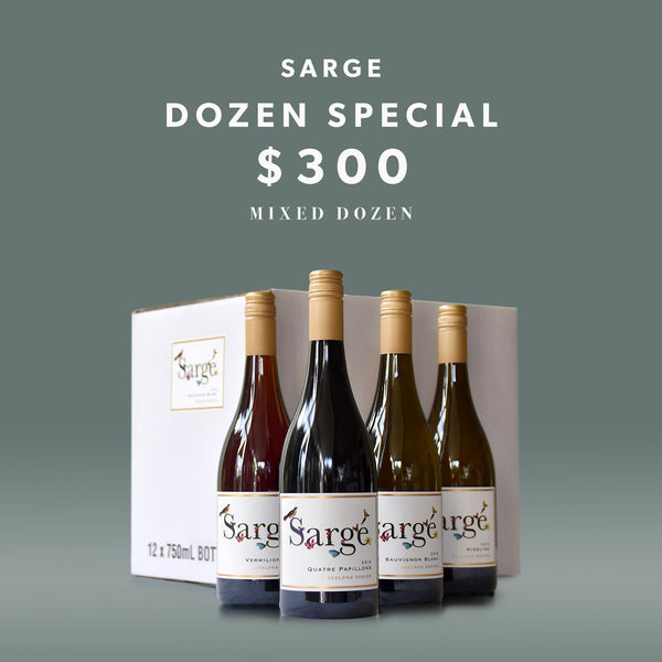 Sarge wine mixed dozen specials